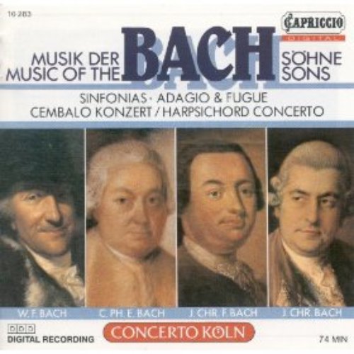 Bach Sons (The) – Bach, J.C.F. / Bach, W.F. / Bach, C.P.E. / Bach, J.C.