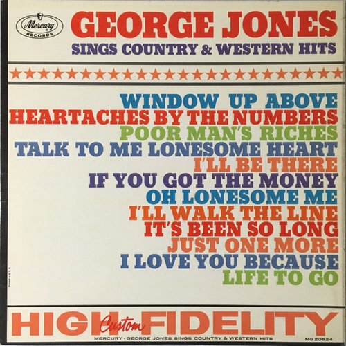 George Jones Sings Country and Western Hits