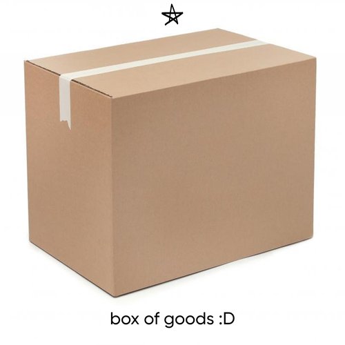 box of goods