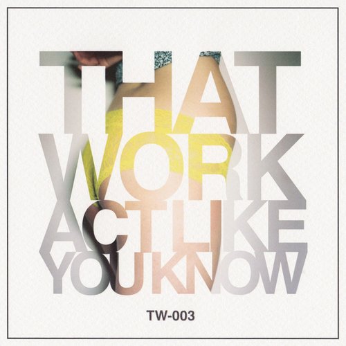 Act Like You Know - Single