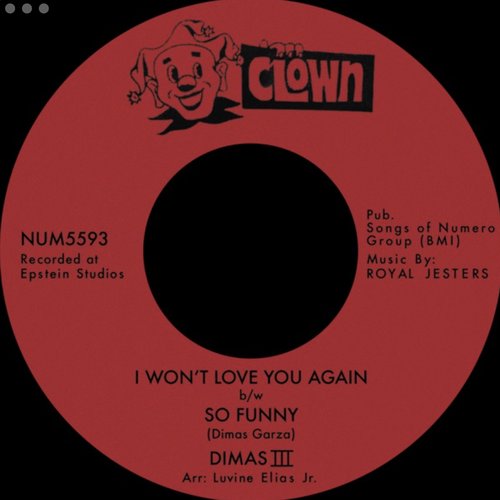 I Won't Love You Again b/w So Funny - Single