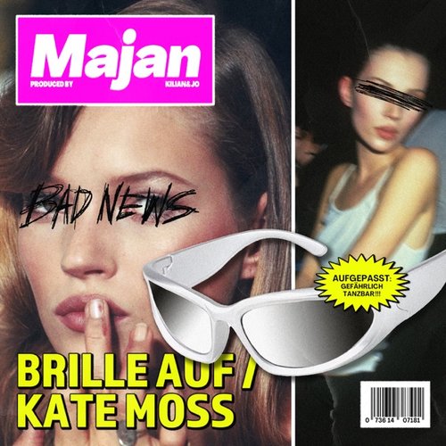 Brille auf / Kate Moss
