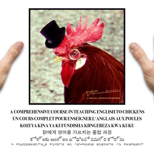 A Comprehensive Course in Teaching English to Chickens
