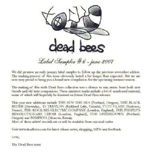 Dead Bees records label sampler #6