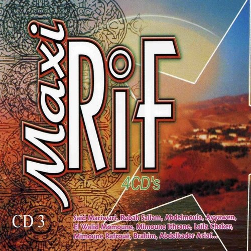 North African music, Maxi Rif (maxi 4 cd's) boxset 1 of 3 Vol 1 of