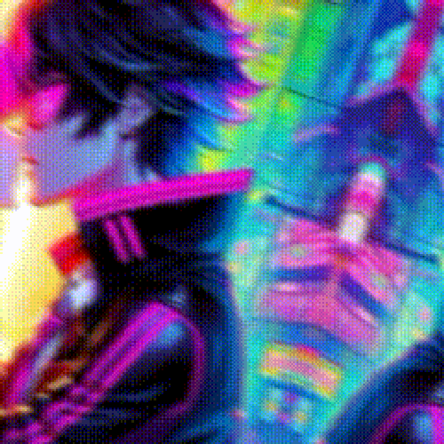 A Heartfull of Chrome and Wires: A Cyberpunk Love Story