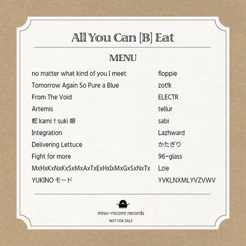 All You Can [B] Eat