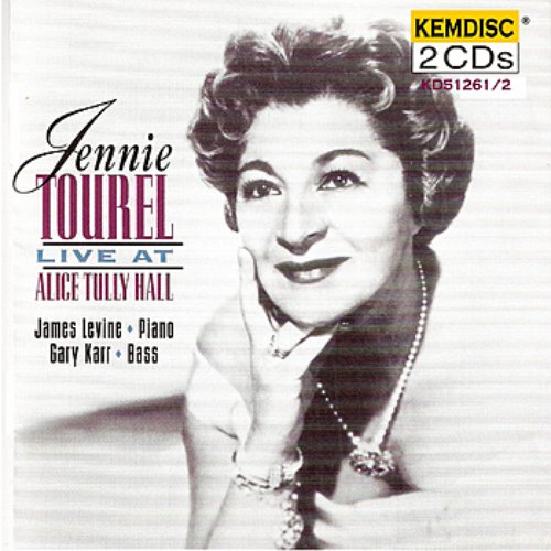 Jennie Tourel Live At Alice Tully Hall