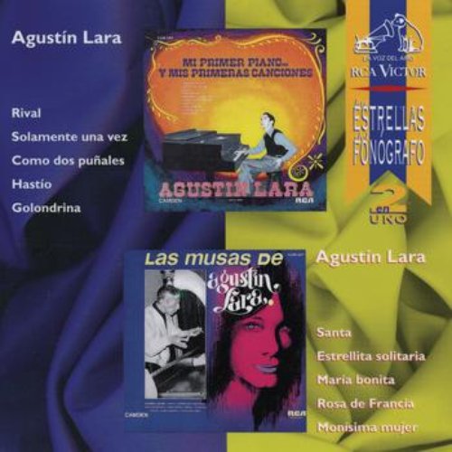 Resultado de imagen de Agustín Lara Las Estrellas Del Fonografo RCA Victor"