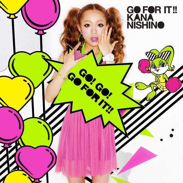 Kana Nishino GO FOR IT !! cover artwork