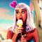 Katy Ice Cream PNG