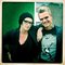 Brian Molko & Steve Forrest at Sonisphere Festival 2010