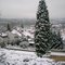 Snow in front of studio (Germany)