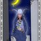 Die Hohepriesterin - The Priestess, One card of the Tarot-Deck. made by Weltenzauber.