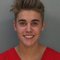 justin bieber mugshot