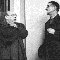 Eisler and Bertolt Brecht, Berlin 1950