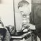 Poulenc cooking with his dog