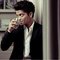 Bruno with drink