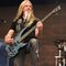 Nightwish's current bassist, Marco Hietala, who replaced Sami Vänskä in the fall of 2001.