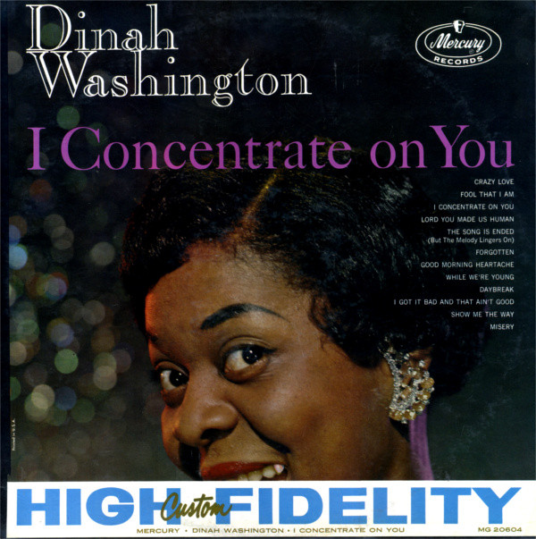I Concentrate on You cover