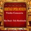 Bruch-Mendelssohn Violin Concerts