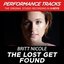 The Lost Get Found (Performance Tracks) - EP