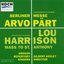 Masses Of Arvo Part And Lou Harrison