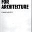 Analog For Architecture (Brutalist)