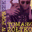 w poprzek