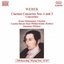 WEBER: Clarinet Concertos Nos. 1 and 2