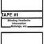 Tape #1