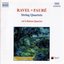 Faure / Ravel: String Quartets