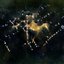 Constellation of Stars Arranging to Form a Key