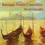 Baroque Violin Concertos