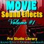 Movie Sound Effects, Volume #1