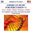 American Music for Percussion, Vol. 1