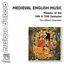 Medieval English Music