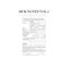 Sick Notes Vol.1