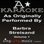 Karaoke Songbook Volume 1 (As Originally Performed By Barbara Streisand)