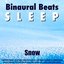 Sleeping Music: Soothing Binaural Beats and Sleep Sounds of White Noise Snow Sounds for Deep Sleep, Relaxing Sleep Aid, Asmr and Sleep Music