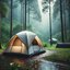 Rain Sounds on Tent (Loopable)