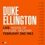 Duke Ellington Live Helsinki 1963 (Restauración 2024)