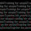 Training for utopia