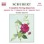 SCHUBERT: String Quartets Nos. 1, 4 and 8