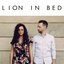 Lion in bed