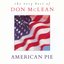 The Very Best Of Don McLean - American Pie