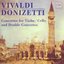 Donizetti/Vivaldi: Double Concertos For Violin And Cello