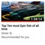 Top Ten most Epic fish of all time