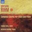 Rihm: Complete Works for Violin & Piano