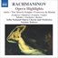 RACHMANINOV: Aleko / The Miserly Knight / Francesca da Rimini (excerpts)